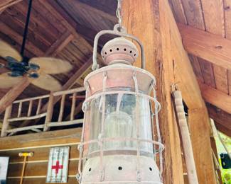 Vintage electric lantern