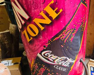 Coca Cola Olympic rolling ice chest