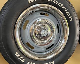 68 Camaro Goodrich tires, set of 4