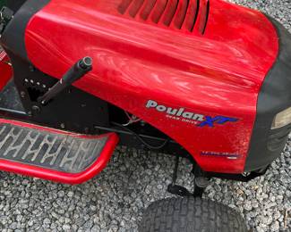 Poulan XT riding mower