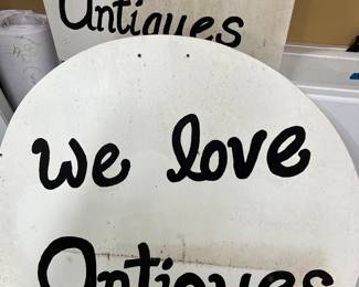 Antique signs
