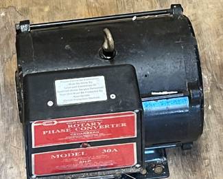 Rotary Phase Converter