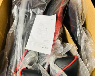 Costway Massage gaming chair in box