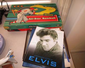 Many Elvis items throughout the house