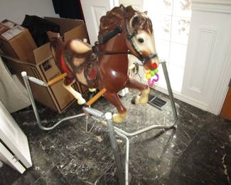 Fun yet dangerous horse