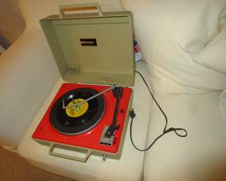 Vintage record player