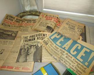 Old newspapers