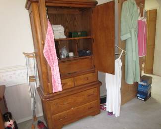 Oak armoire