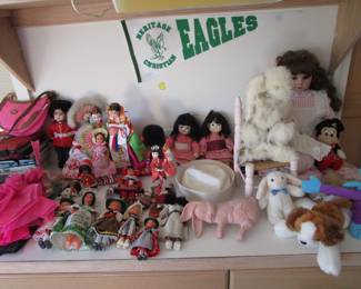 Lots of dolls