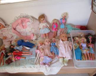 More vintage dolls and 1990's Barbies