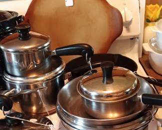 Revereware, and Pampered Chef