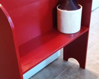 Great bench and a cookie jar