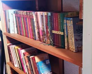 More books in the walk thru closet between bedroom #4 and the store room