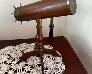 Antique Van Cort Kaleidoscope cherry wood