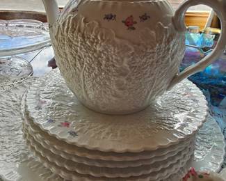 Spodes Forget Me Not Teapot set