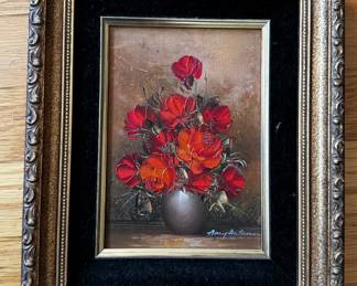 Vintage oil painting