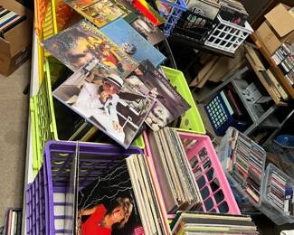 HUNDREDS of classic rock and some other genre records!