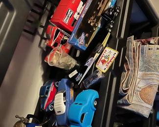 Model diecast cars.