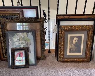 Antique frames cool art