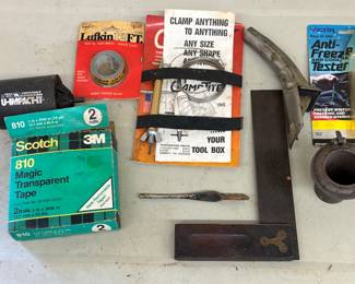 Various small hand tools