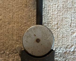 Vintage electric railroad crossing sign
