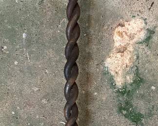 Several styles and sizes of vintage soldering irons