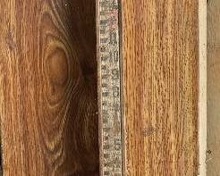 Vintage surveyor stick