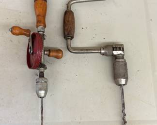 Vintage hand drills