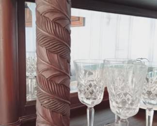 Mirrored sideboard (detail)...