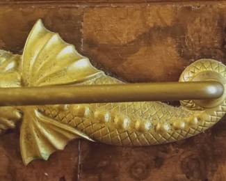 Marble top Victorian chest (detail)...