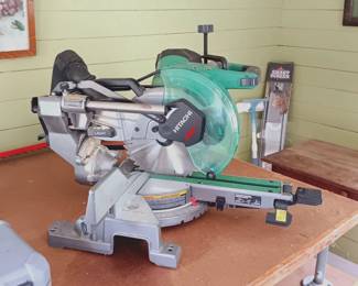 Hitachi miter saw...