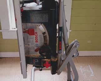 Portable Bosch TS3000 table saw...