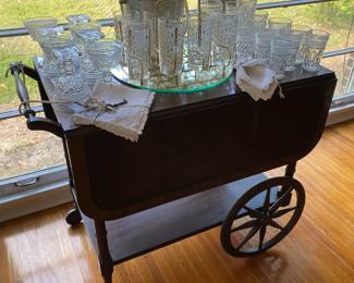 Tea cart or bar cart?