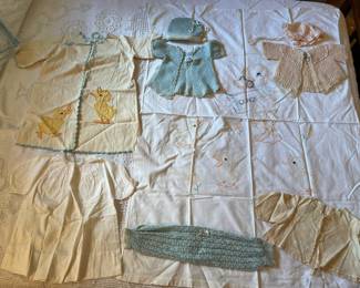 Precious vintage baby clothes!