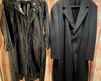 a Beautiful Brooks Brothers trench coat, made in Italy.