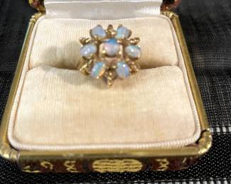 14k Opal ring