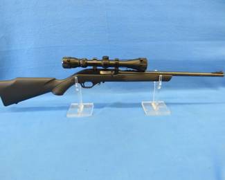 Lot 21. NIB Marlin Model 795 semi-auto 22&nbsp; LR only SN MM0553I.&nbsp; Includes Tasco scope,&nbsp; magazine, and manuals.