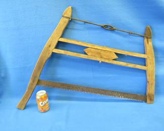 Lot 37. Vintage buck saw