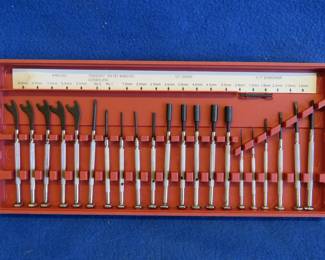 Lot 44. 20 Piece Small Wrench, Hex, Nut and Screwdriver Set