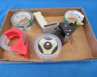 Lot 88. Tape and a tape dispenser