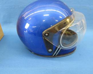 Lot 105. Helmet with a visor