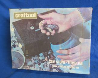 Lot 106. Craftool Gem Stone/Tumbling and Jewelry Making kit