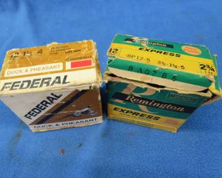 Lot 138. Approx. 49 mixed 12-gauge rounds