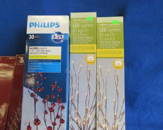 Lot 156. LED Lit Twig Trees and Branches