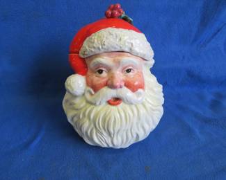 Lot 157. Department 56 Santa Claus Cookie Jar