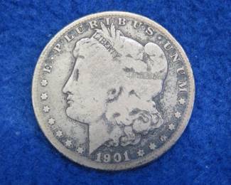 Lot 177. 1901 O Morgan silver dollar