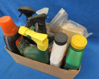 Lot 192. Lawn spray and more