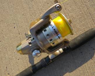Lot 198. Two rod and reel combos