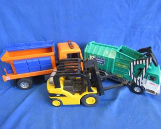 Lot 242. Tonka and Bruder Toy Trucks