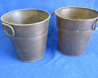 Lot 263. Two Copper Planters